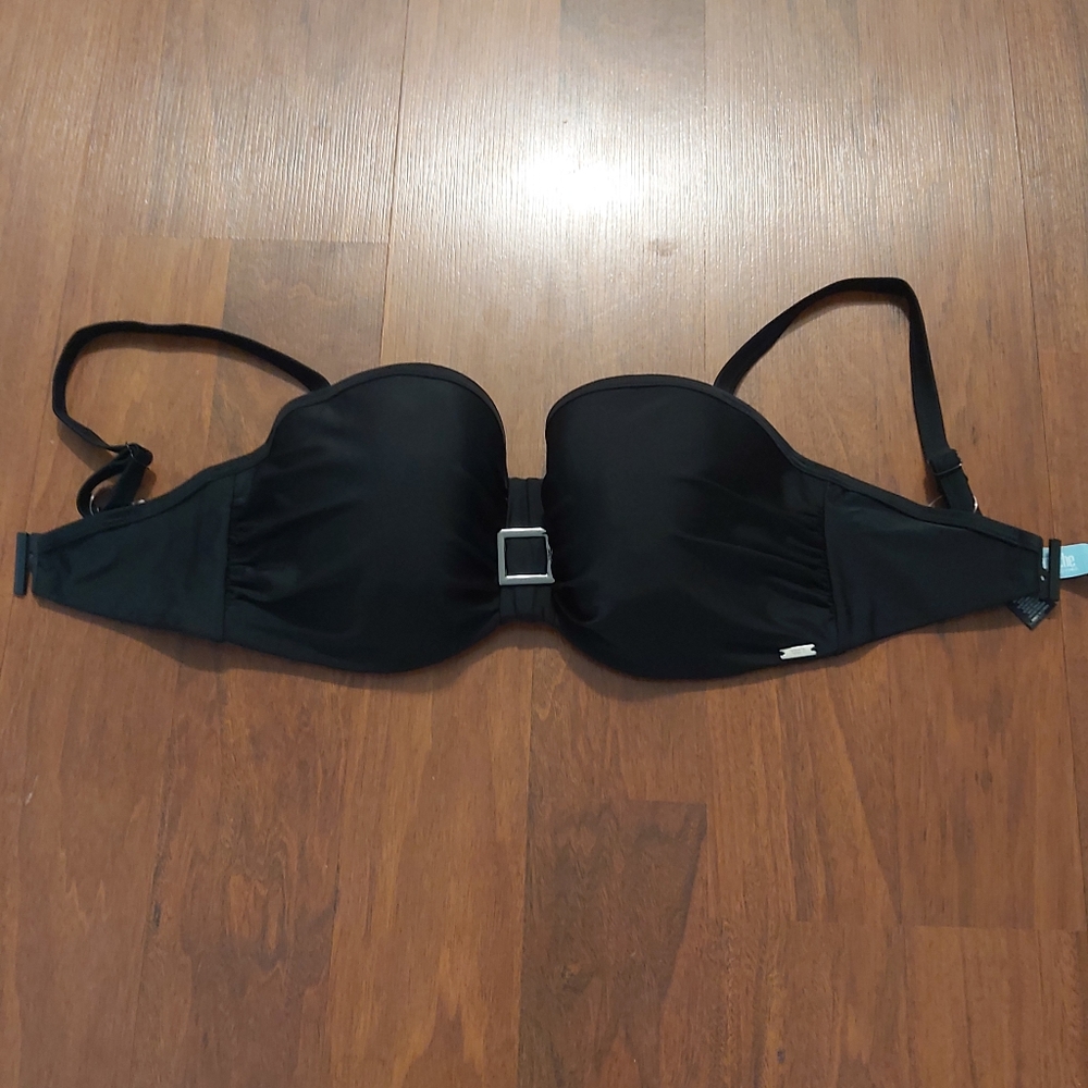 2/25🌸Panache bandeau bikini w. Detachable straps